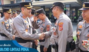 Polres Tasikmalaya Kota Gelar Apel Konsolidasi Operasi Ketupat Lodaya 2023, Dilanjutkan Halal Bi Halal dengan Seluruh Personel.
