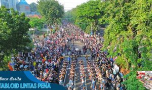 GS Gita Jala Taruna AAL Getarkan Surabaya di acara Car Free Day