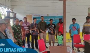 Babinsa Koramil Kuala Kencana Hadiri Kegiatan Rapat Forum Konsultasi Publik