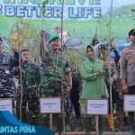 Jaga Ekosistem Pesisir, Pangdam XII/Tpr Pimpin Penanaman Mangrove Nasional Secara Serentak di Wilayah Kalbar