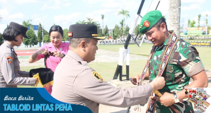 Kunjungan Kerja ke Wilayah Landak, Pangdam XII/Tpr Kunjungi Mapolres