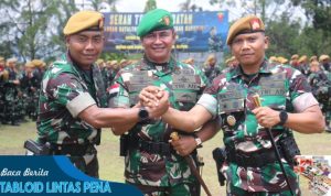 Pangdam XII/Tpr Pimpin Sertijab Danyon Armed 16/Tumbak Kaputing