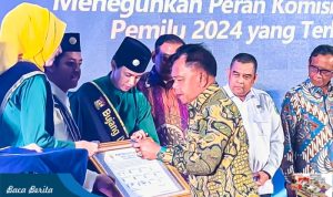 Disaksikan Menko Polhukam, Plt. Bupati Meranti H.Asmar Tandatangani Komitmen Bersama Keterbukaan Informasi Publik