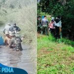 Antisipasi Banjir, Satgas TMMD Reguler Ke-116 Kodim 1012 /Buntok Bersama Warga Bersihkan Aliran Sungai