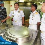 Bagaimana Prajurit Makan Di Kapal Perang, Panglima TNI Cek Dapur Kapal Perang Yang Tergabung Satgas MTF Di Beirut”