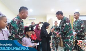 Pangkogabwilhan III Santuni Anak Yatim dan Pimpin Syukuran Aktivasi Kantor Kogabwilhan III di Timika