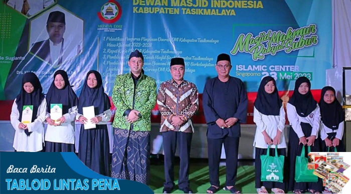 Sekda Kab. Tasikmalaya Hadiri Pelantikan DMI Kab. Tasikmalaya