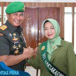 Pangdam XII/Tpr Kukuhkan Ny. Beti Iwan Setiawan Sebagai Ibu Raksakarini Sri Sena