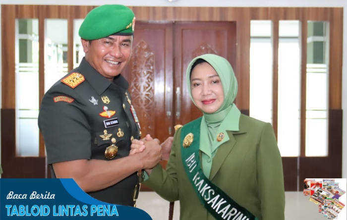 Pangdam XII/Tpr Kukuhkan Ny. Beti Iwan Setiawan Sebagai Ibu Raksakarini Sri Sena