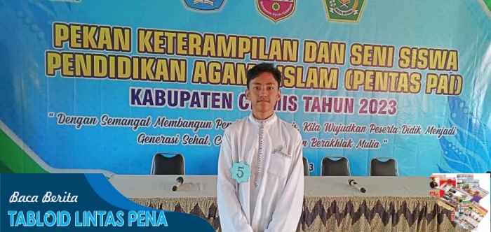 Pelajar SMP Muhammadiyah Kawali Raih Juara 1 Pentas PAI Tk.Kab.Ciamis