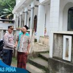 Berikan Kemanan dan Kenyamanan, Kapolsek Pagerageung Melaksanakan Pengamanan Shalat Idul Adha