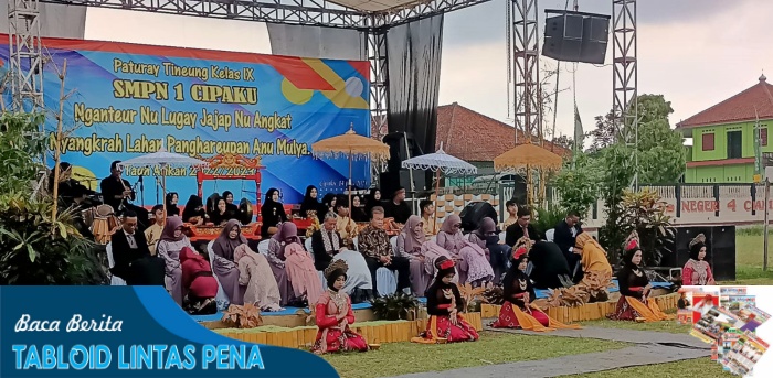 SMPN 1 Cipaku Laksanakan Paturay Tineung Kelas IX