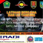 Hadiri dan Saksikan “Latihan Bersama dan Uji Tanding Kodrat” Kota Malang, Kabupaten Malang, Kota Batu dan Kabupaten Jombang