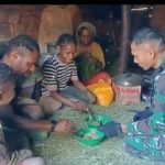 Grebek Dapur, Satgas Yonif 721/Mks Bantu Kesulitan Warga Papua