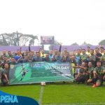 Pelihara Kebugaran , Prajurit Kodim Ciamis & Kodim Tasikmalaya Saling Serang di Stadion Galuh