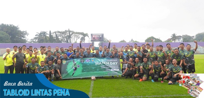 Pelihara Kebugaran , Prajurit Kodim Ciamis & Kodim Tasikmalaya Saling Serang di Stadion Galuh