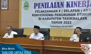 Plh. Bupati Tasikmalaya Hadiri Penilaian Kinerja Stunting
