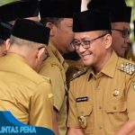 Plh. Bupati Tasikmalaya Pimpin Apel dan Lepas Purna Bakti PNS