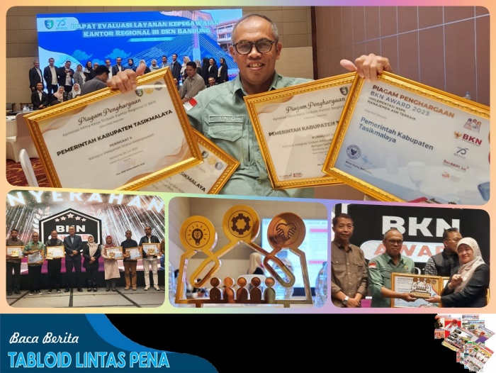 Kado Terindah Jelang Hari Jadi Ke 391 Kabupaten Tasikmalaya Raih BKN Award 4 Kategori Penghargaan Sekaligus Tahun 2023