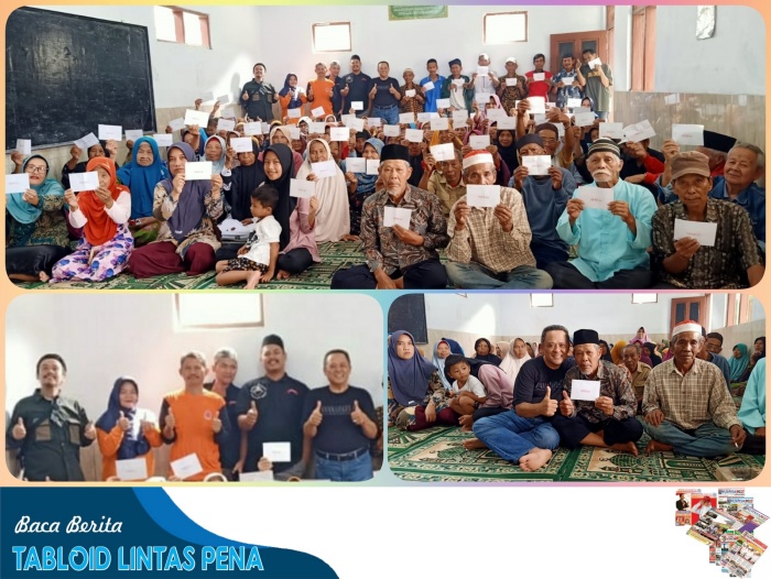 Keluarga Besar H. Yadi dari Paguneman Amanah Barokah 69 Bandung, Raih Keberkahan Melaksanakan Sedekah untuk 300 Lansia Dhuafa di Desa Sukajadi