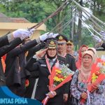 Kapolres Tasikmalaya Kota Pimpin Upacara Pelepasan Purna Tugas Personel Polri dan ASN