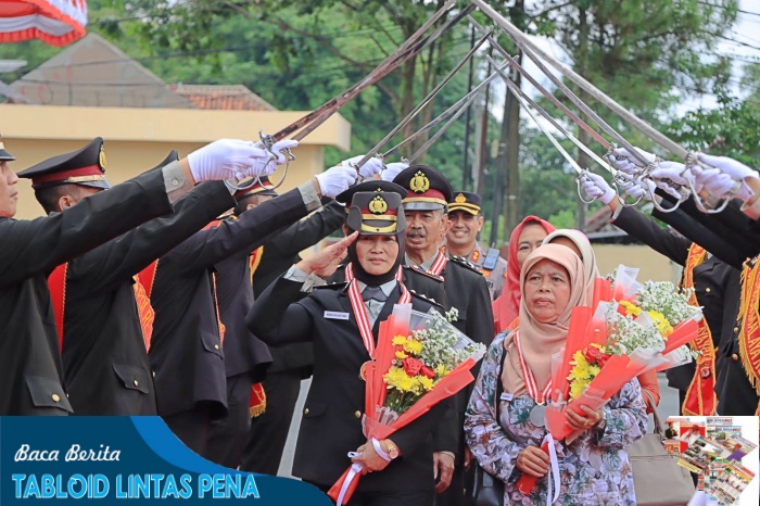 Kapolres Tasikmalaya Kota Pimpin Upacara Pelepasan Purna Tugas Personel Polri dan ASN