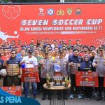 Wujudkan Pemilu Damai 2024, Polri Bersama Wartawan Gelar Bhayangkara Presisi Seven Soccer Cup