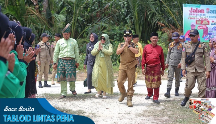 Plt Bupati Meranti H.Asmar Hadiri Syukuran Hari Jadi Tasik Putri Puyu