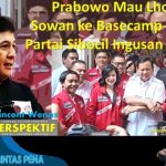Prabowo Subianto Mau Lho Sowan ke Basecamp-nya Partai Sibocil Ingusan Bernama PSI