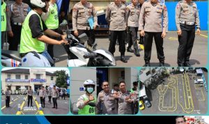 Polres Tasikmalaya Kota Mulai Terapkan Ujian Praktik SIM C Model Baru