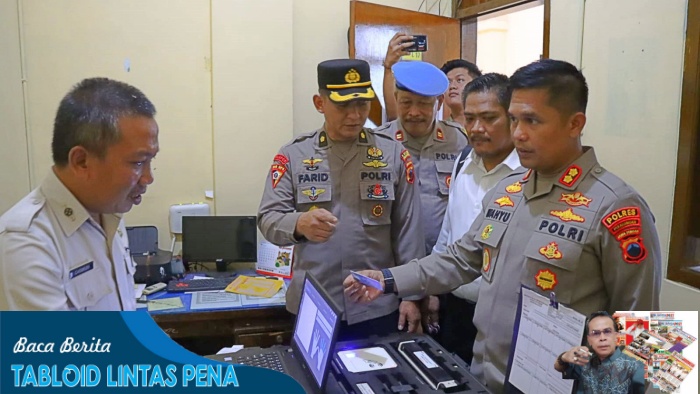 Pastikan Anggotanya Berikan Pelayanan yang Optimal kepada Masyarakat, Kapolres Pekalongan Cek Tempat Pelayanan Publik