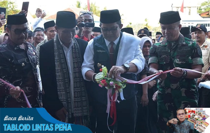 Bupati Ade Sugianto Resmikan Masjid Jami Nurulhuda di Kec.Sukarame