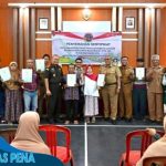 Warga Sumringah, Ratusan Sertifikat Tanah Diberikan di 4 Desa di Kabupaten Kuningan