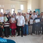 128 Sertifikat Tanah Pada Program PTSL diserahkan Bupati Acep Kepada Masyarakat Desa Paninggaran