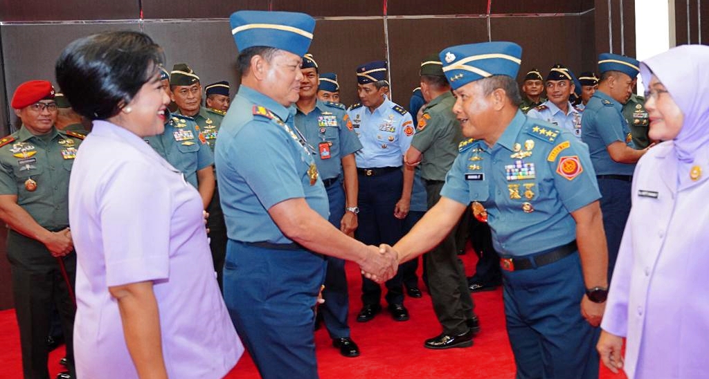 Panglima TNI Terima Korp Raport 33 Pati TNI