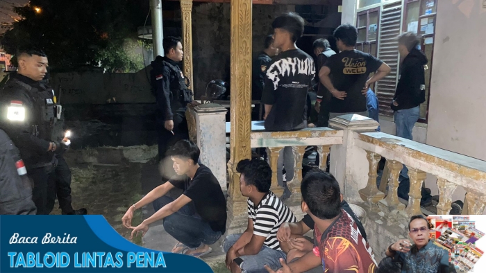 Tim Patroli Maung Galunggung Polres Tasikmalaya Kota, Amankan Sepuluh Remaja Mabuk Miras dan Bawa Pemuda Kepergok Massa saat akan Mencuri