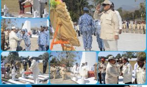 Tiba di Atambua, Menhan Prabowo Ziarah ke TMP Seroja Atambua Mengenang Pahlawan Gugur di Timor Timur