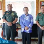 Pangdam XVIII/Kasuari Terima Audiensi Wagub Kaltim, Kerja Sama Jaga Persatuan Dan Kesatuan NKRI