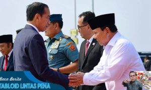 Menhan Prabowo Lepas Keberangkatan Presiden Jokowi ke India