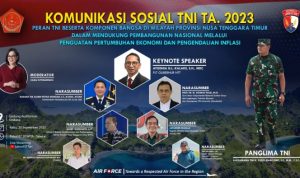 Lanud El Tari Menyelenggarakan Acara Komsos TNI di NTT.