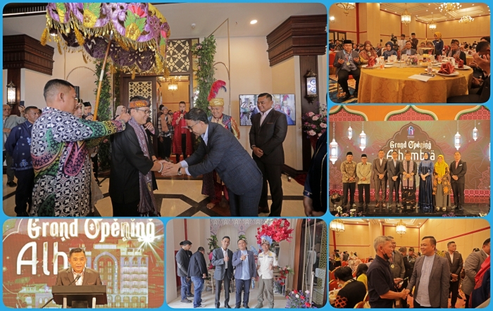 Ketua DPRD Kabupaten Tasikmalaya Hadiri Acara Grand Opening Alhambra Hotel .