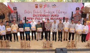 Polri Peduli Budaya Literasi, Polres Tasikmalaya Kota Distribusikan  1742 Buku