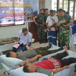 Peringati HUT Ke -78 TNI Tahun 2023, Kodim 1710/Mimika Bersama Satuan TNI Se-Garnisun Timika Gelar Bakti Kesehatan