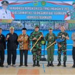 Sekretaris Daerah Dr. M. Zen Hadiri Pembukaan TNI Manunggal Membangun Desa (TMMD) Imbangan TA. 2023