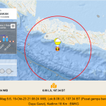 Gempabumi Tektonik M5,6 di Samudera Hindia Selatan Jawa Barat, Tidak Berpotensi Tsunami