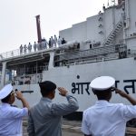 Bakamla RI Lepas Kepulangan Indian Coast Guard Ship Samudra Prahari