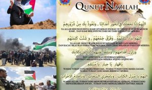 Bacalah Do’a Qunut Nazilah Sebanyak Mungkin Demi Kemenangan Palestina Atas Kebiadaban Zionis Israel