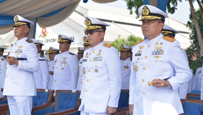 Wagub AAL Hadiri Pelantikan Dan Penyumpahan Dikmata TNI AL Angkatan XLIII/1 TA. 2023