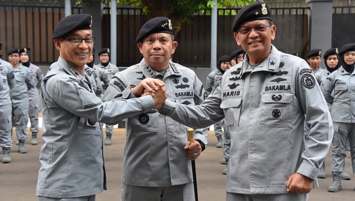 Kepala Zona Bakamla Timur Resmi Berganti