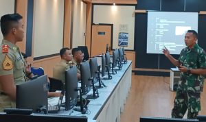 Bekali Kemampuan dan Ketrampilan Profesi Taruna AAL Tingkat IV Korps Marinir dengan Materi Tehnik Penyelenggaraan Latihan